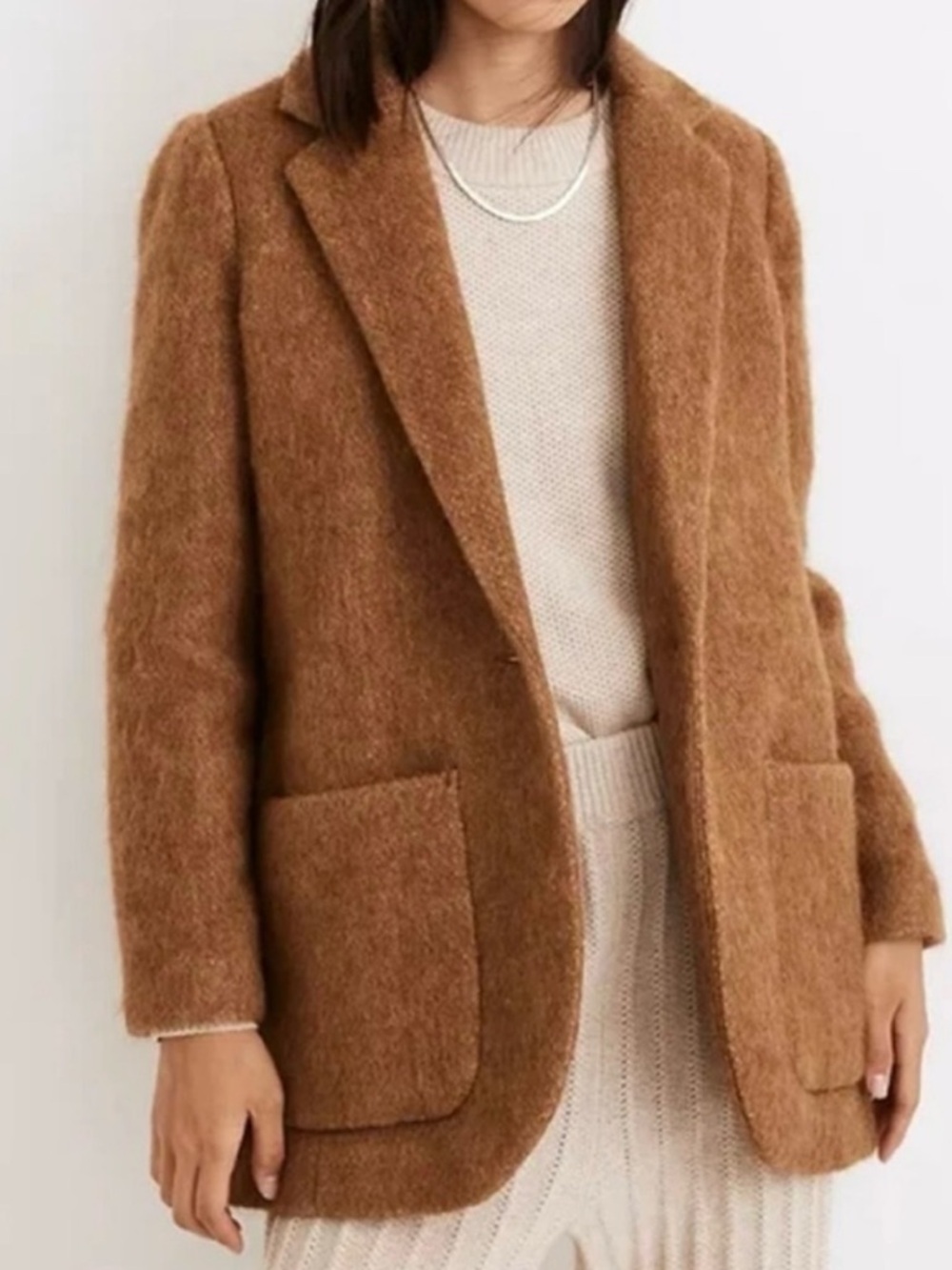 Women’s Madewell Boucle blazer/coat size XL